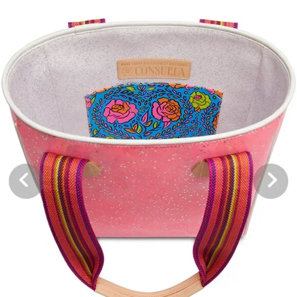 NWT....Consuela Summer Classic tote. Gorgeous brand new bag! - Picture 2 of 5